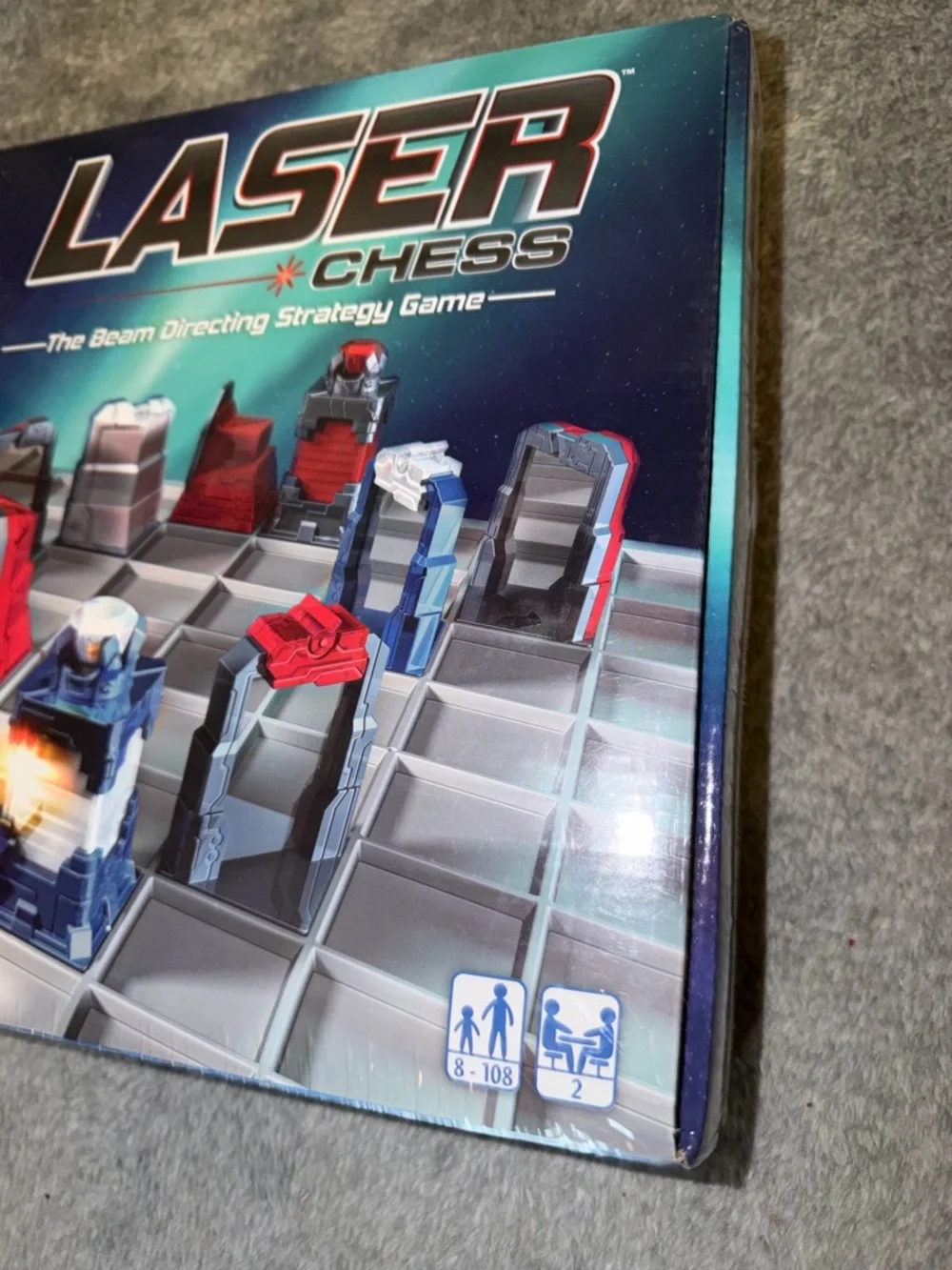 NEW Sealed Thinkfun Laser Chess The Beam Directing Strategy Game 2 Player